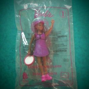 COLLECTOR McDONALD'S BARBIE TENNIS PLAYER FIGURINE